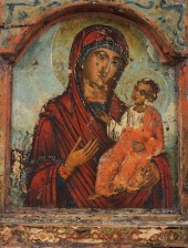 A Russian Icon 19th Century Ru
