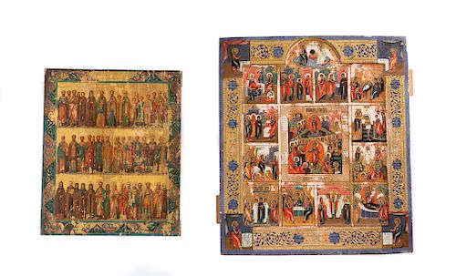 A RUSSIAN ICON FEAST CYCLE AND A