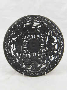 A Russian Kasli iron plate with sea