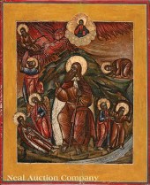 A Russian Orthodox Icon of the