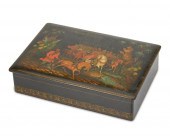 A RUSSIAN PALEKH LAQUERED PAPI