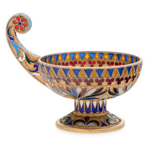 A Russian Plique-à-Jour Enameled
