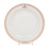 A Russian Porcelain Plate from
