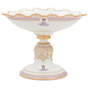 A Russian Porcelain Tazza from