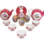 A Russian Porcelain Tea and Co