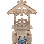 A Russian Silver and Enamel Th