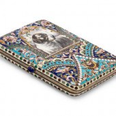 A Russian Silver and Enamel Ci