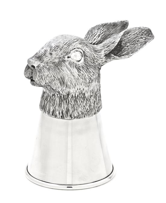 * A Russian Silver Figural