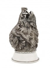 * A Russian Silver Figural Sti