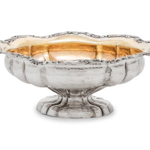A Russian Silver Footed Bowl
