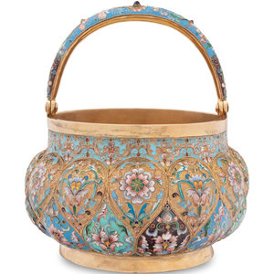 A Russian Silver-Gilt and
