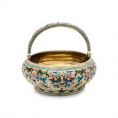 A Russian Silver-Gilt and Shad