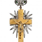 A Russian Silver-Gilt Metal an