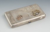 A Russian Silver Gold and Gold