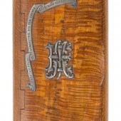 A Russian Silver-Mounted Birch