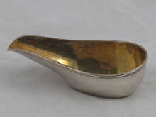 A Russian silver pap boat St.