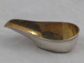 A Russian silver pap boat St.