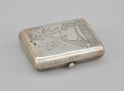 A Russian Silver Purse