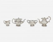 A RUSSIAN SILVER TEA AND COFFE