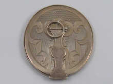 A Russian silver travelling