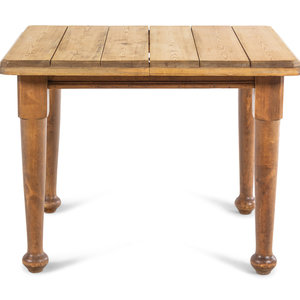 A Rustic Pine Table 20th Century