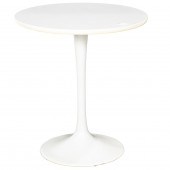 A SAARINEN STYLE WHITE LAMINAT