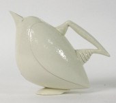 A salt glazed jug by Anthony T