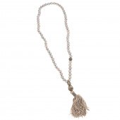 A SAMIRA 13 SILVER PEARL & DIA