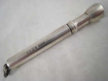 A Sampson and Mordan silver cigar