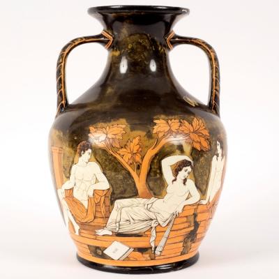 A Samuel Alcock & Co. porcelain