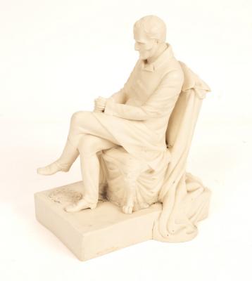 A Samuel Alcock Parian figure of