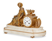 A SAMUEL MARTI GILT-BRONZE AND