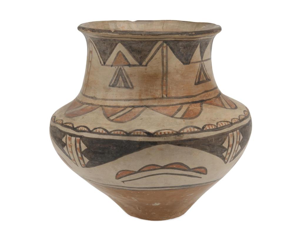 A SAN ILDEFONSO POTTERY VESSELA San