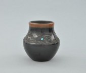 A San Ildefonso Pueblo Blackwa