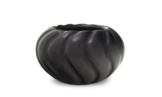 A Santa Clara Blackware Melon