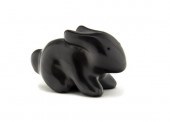 A Santa Clara Blackware Rabbit