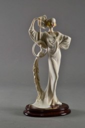 A. SANTINI ART DECO FEMALE STA