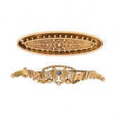 A sapphire and diamond bar bro