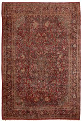 A SAROUK RUGA Sarouk rug,  Mid