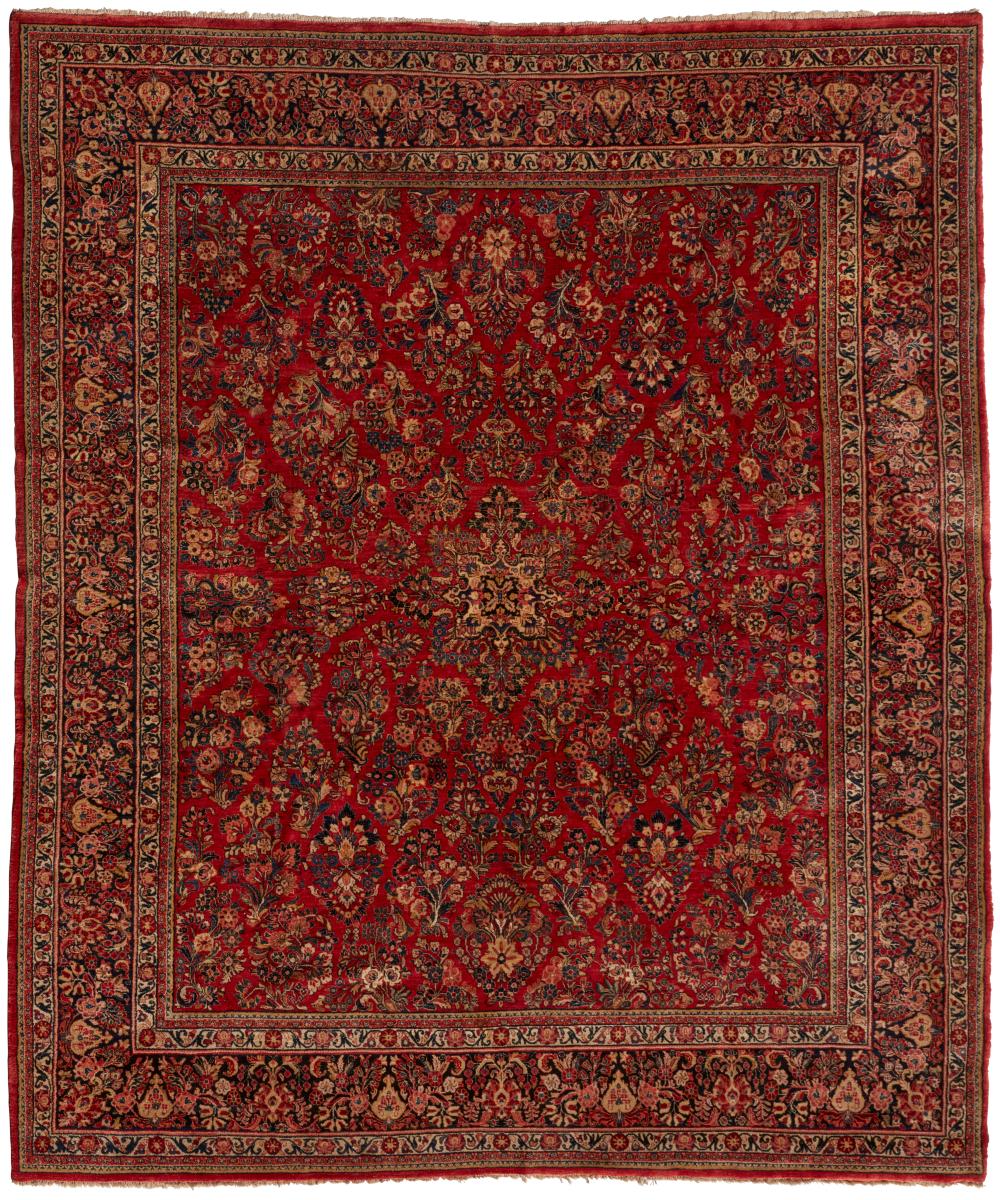 A SAROUK RUGA Sarouk rug,  Mid-20th