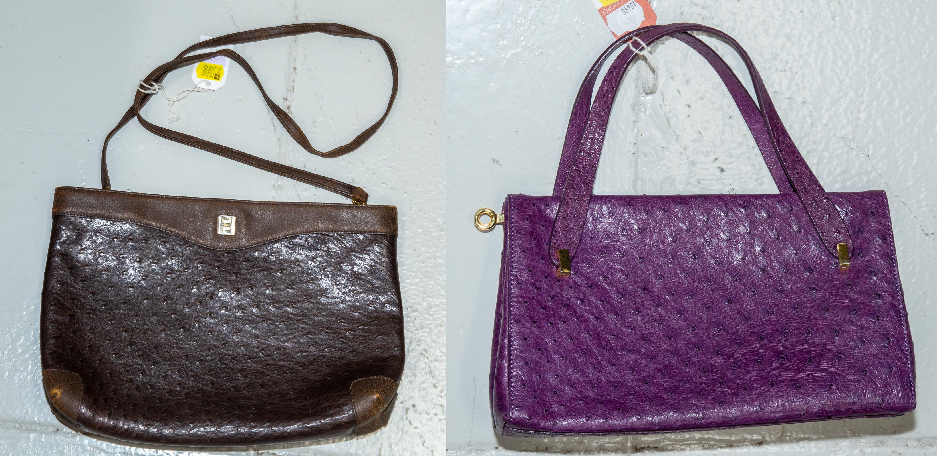 A SATCHEL & FENDI CROSSBODY A