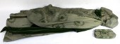 A Satin evening dress by Joan