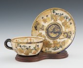 A Satsuma Geisha Samurai Cup a
