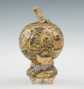 A Satsuma Gyokuzan Dragonware