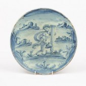 A Savona maiolica tazza, late