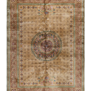 A Savonnerie Style Wool Rug First