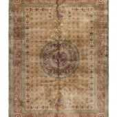 A Savonnerie Style Wool Rug
Fi