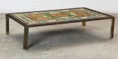 A SCAGLIOLA STYLE MARBLE AND M