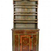 A Scandanavian Polychromed Ste