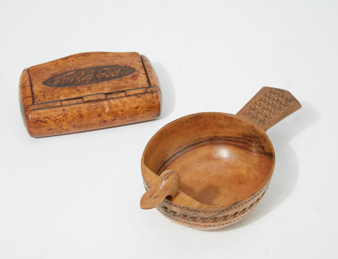 A SCANDINAVIAN ALE BOWL & NORWEGIAN